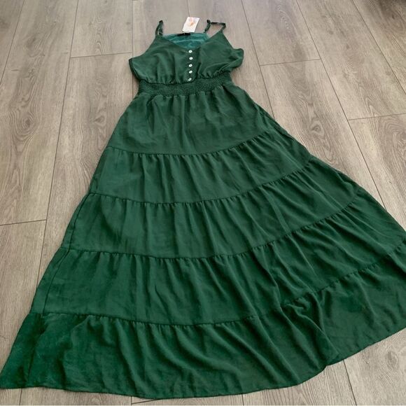 Pretty garden maxi dress very beautiful light weight perfect for summer night - Picture 1 of 5